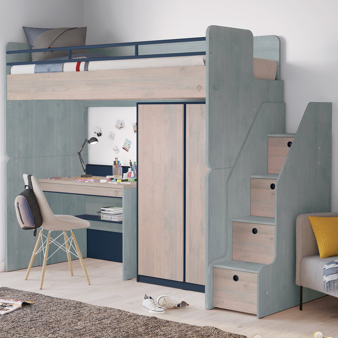 Bett Studio Oberteil Trio 5