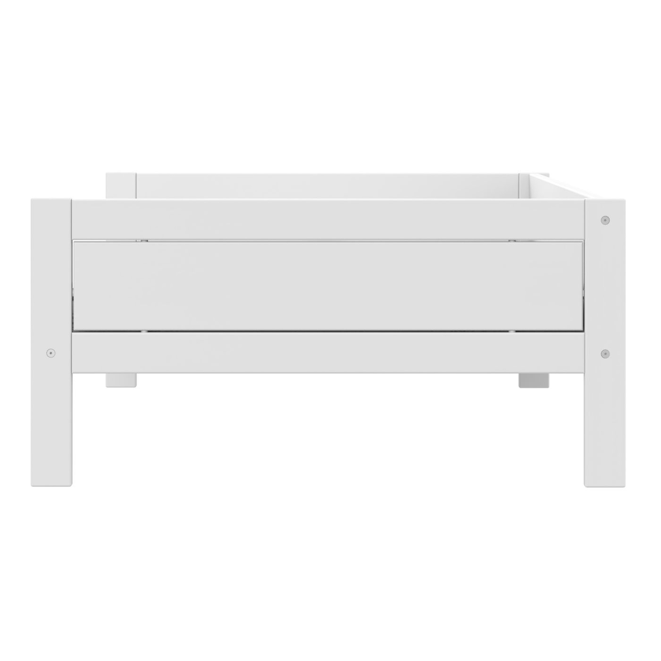 Basisbett 120 Lifetime Weiss, Rollrost 4