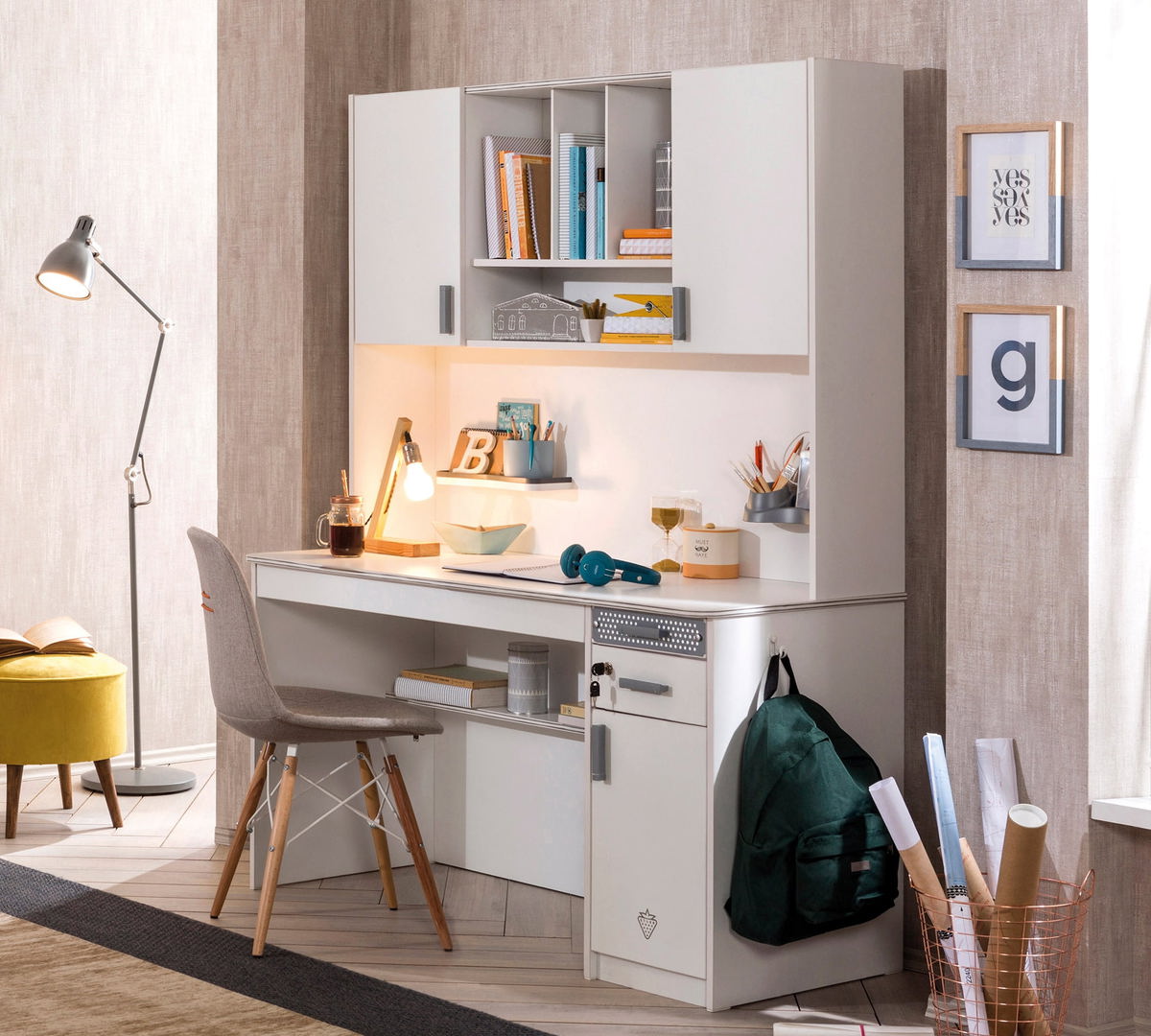 Schreibtischaufsatz White #2