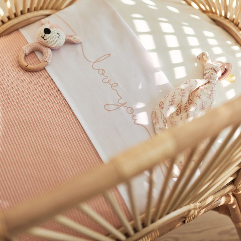 Babydecke Pale Pink 3