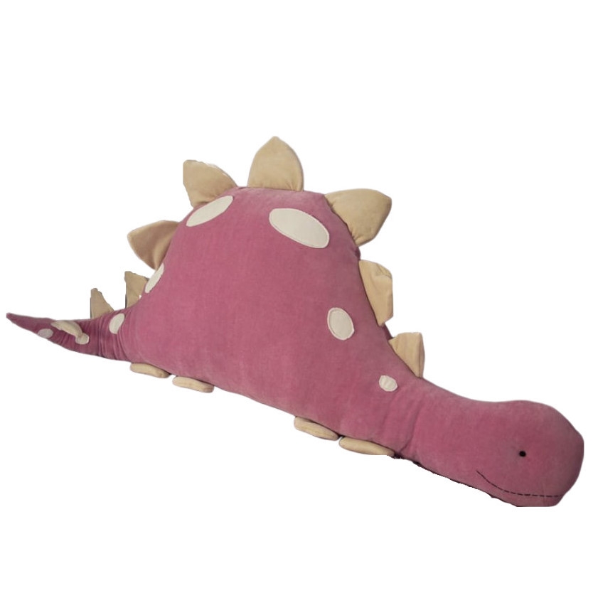 Bettschlange Dino Pink 1