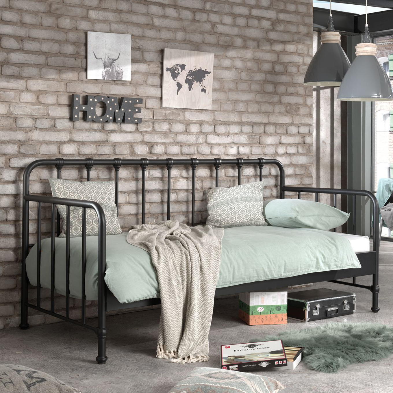 Daybett Bronxx Schwarz #2