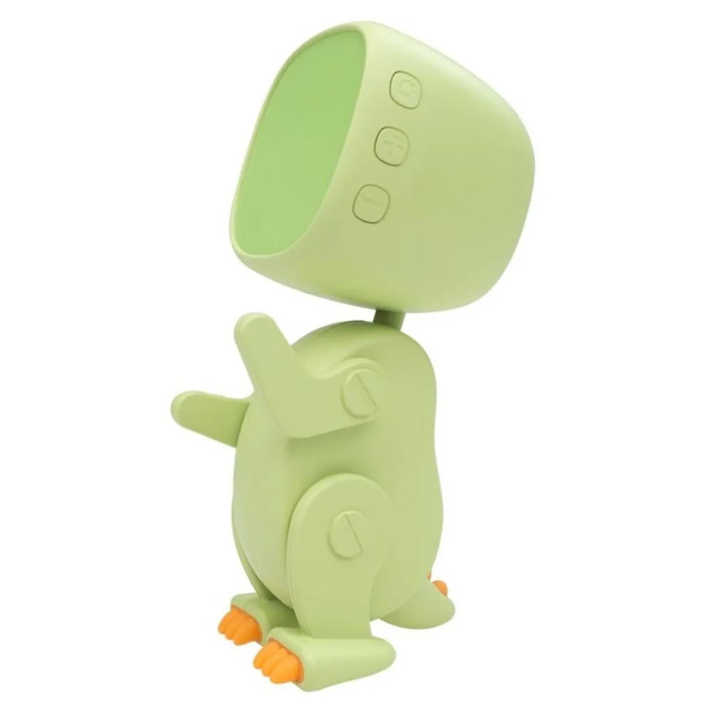 Wecker Roboter Dino Grün