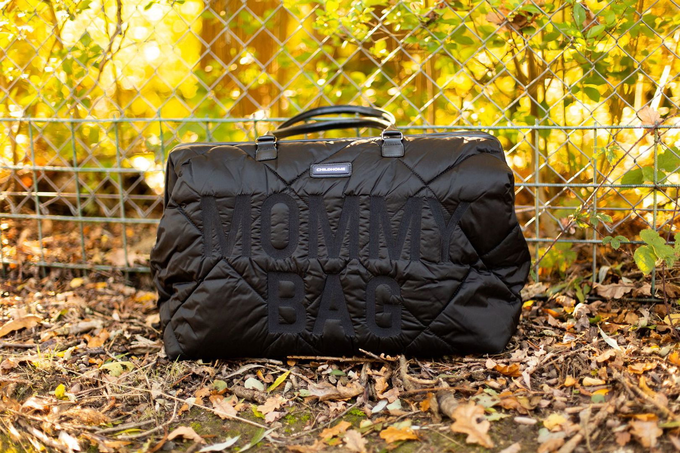 Mommy Bag Gesteppt Schwarz 9