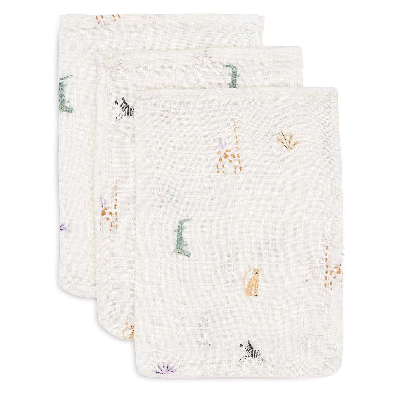 Waschlappen Jungle Jambo 3er Set