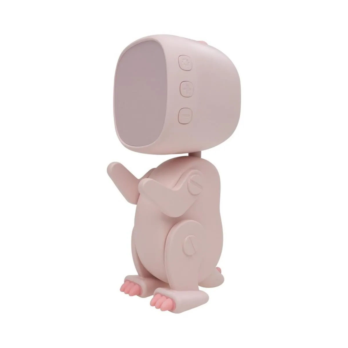 Wecker Roboter Dino Pink