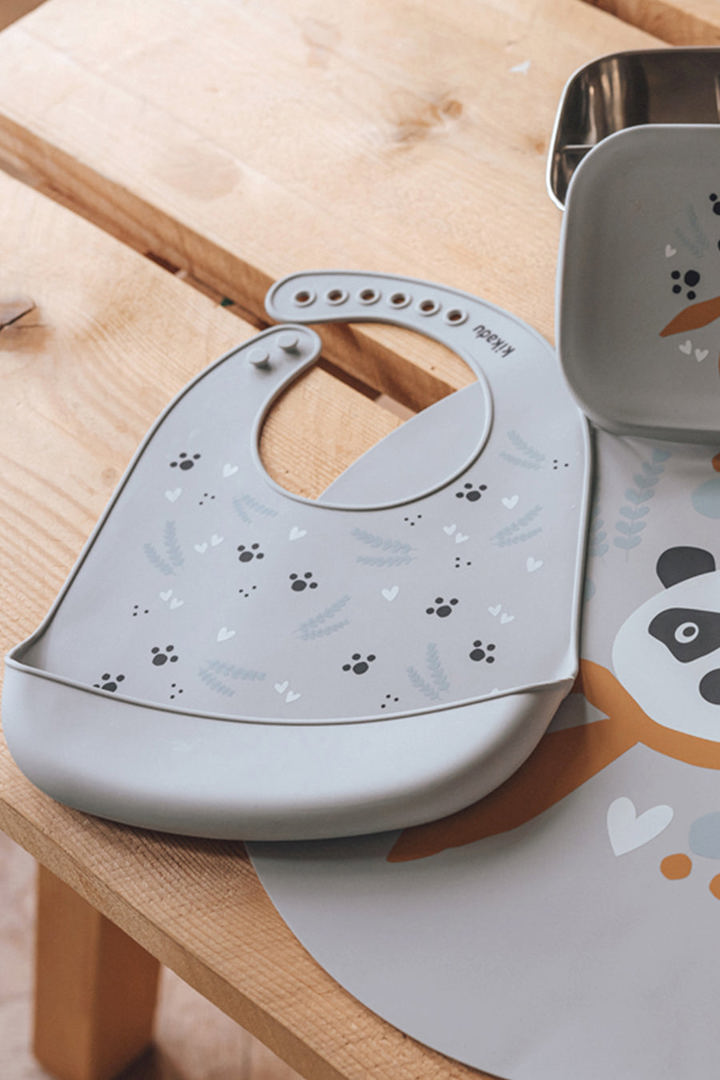 Silikon Lätzchen Panda 3