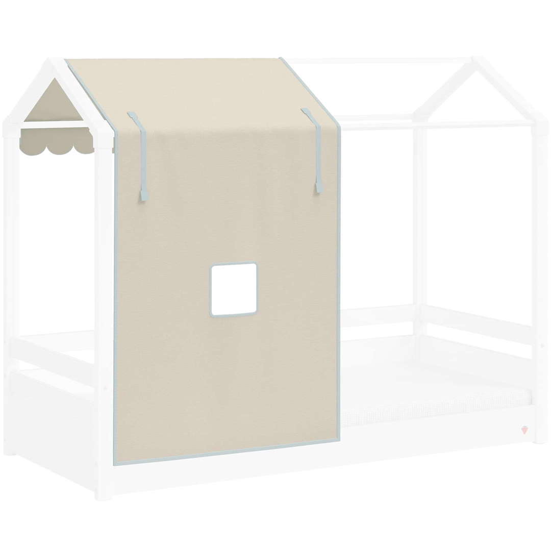 Spielvorhang Montes für Hausbett Cream 1