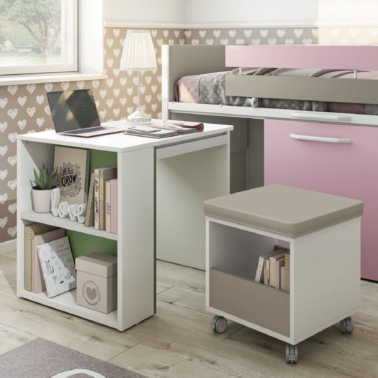 Halbhohes Bett Sky Lite Lila 4