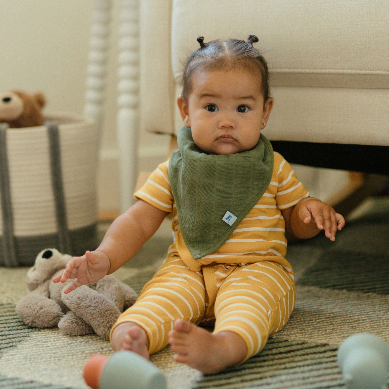 Bandana Dreieckstuch Pressed Petals 4er-Set 9