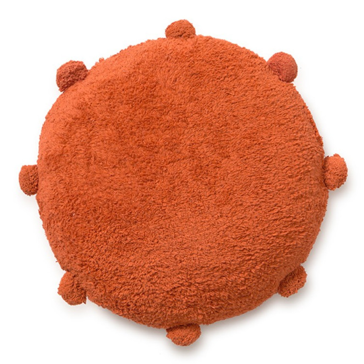 Dekokissen Bubbly Terracotta