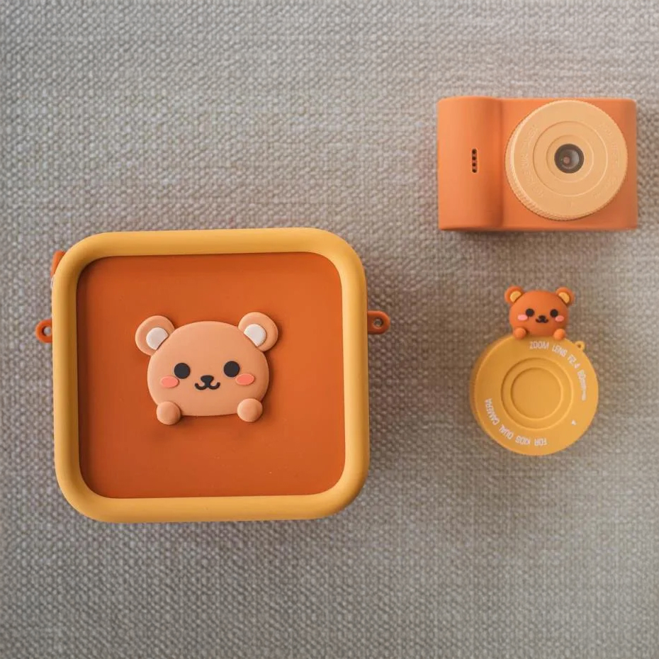 Kamera-Tasche Zoo Silikon Bear 3