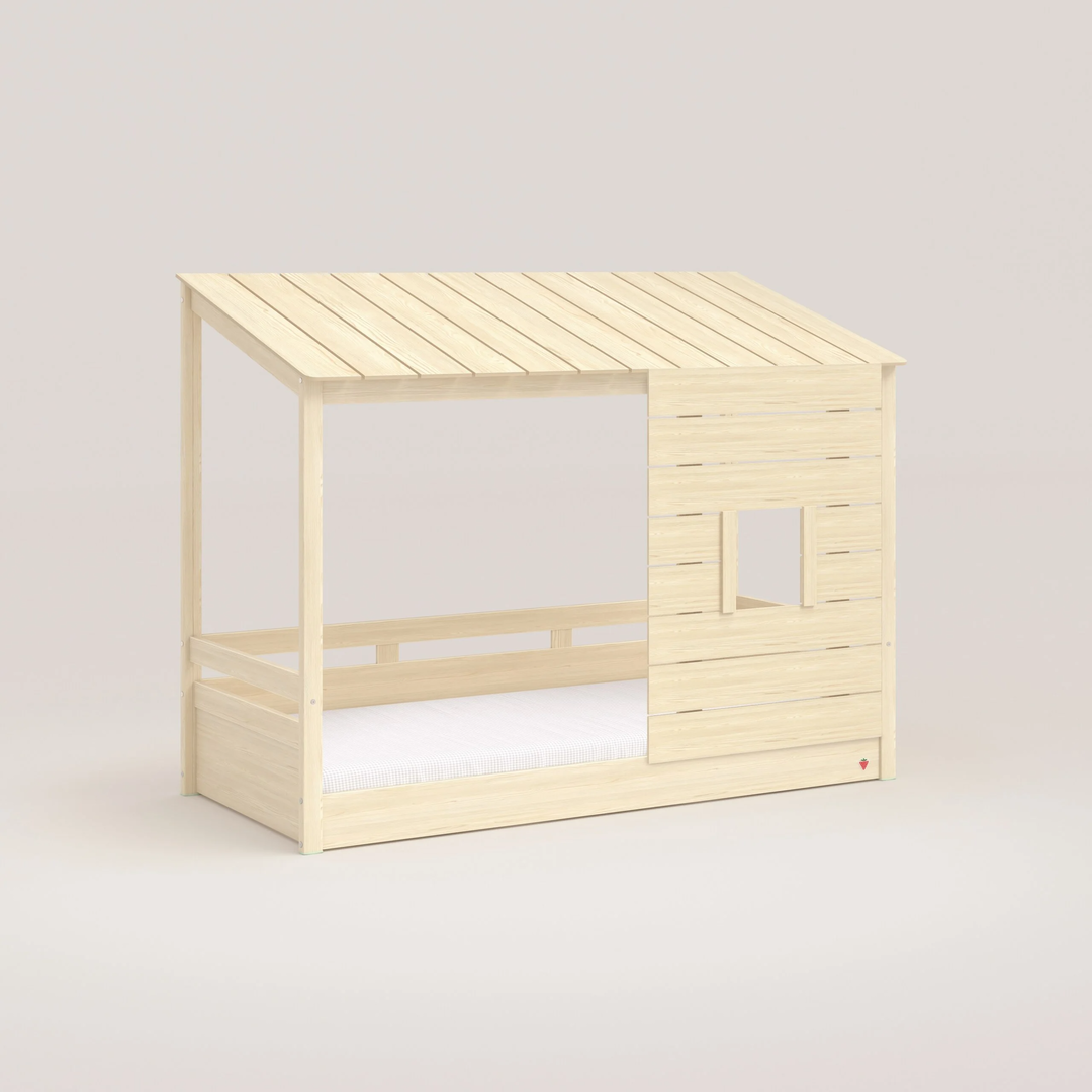 Fensterpaneel Montes Natural für Hausbett mit Dach 2