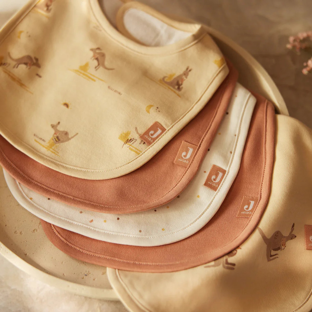 Lätzchen Kängurus 5er Set 3