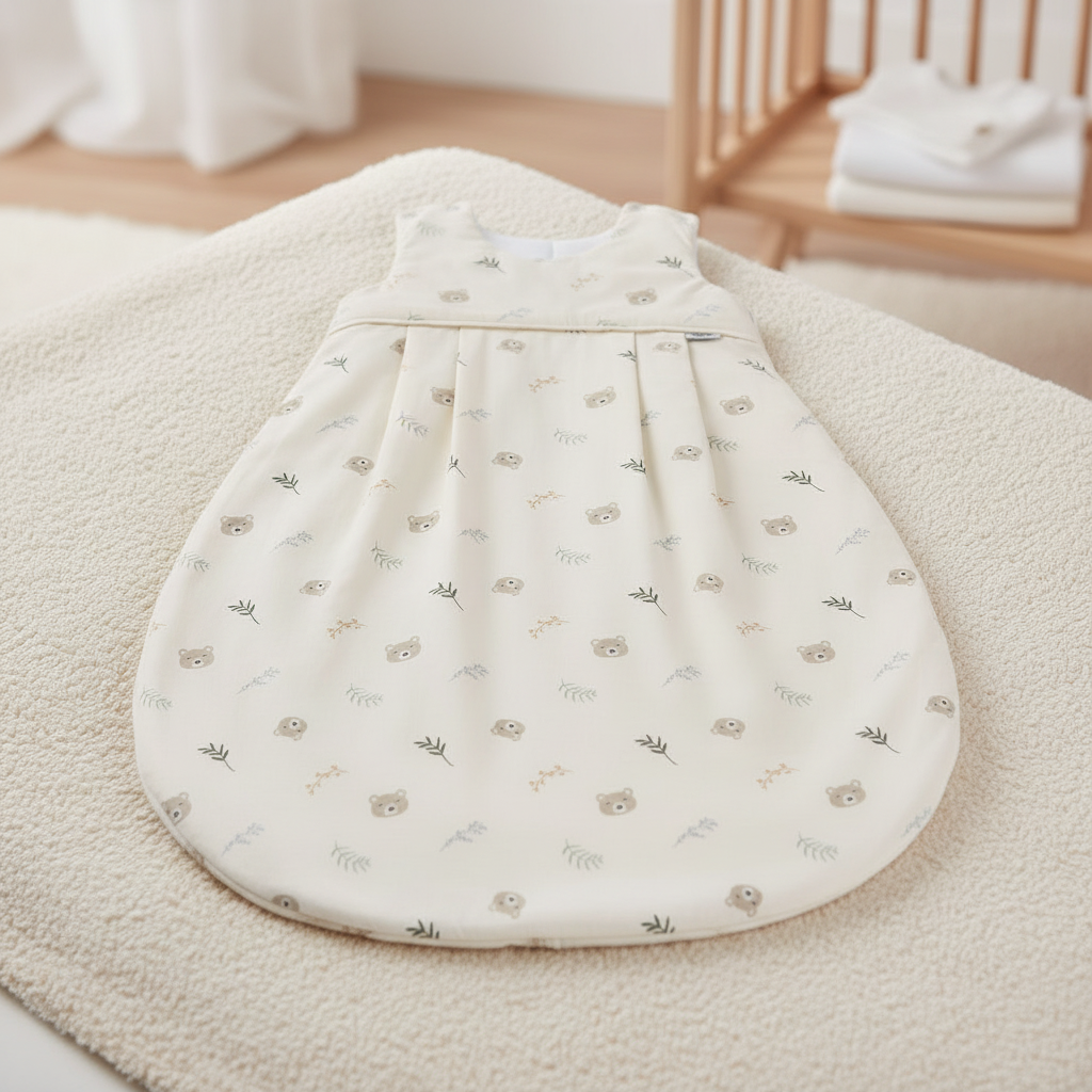 Schlafsack Satin Snoozy Bear, 86/92 3