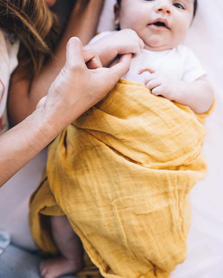 Pucktücher Mustard 3er-Set 4