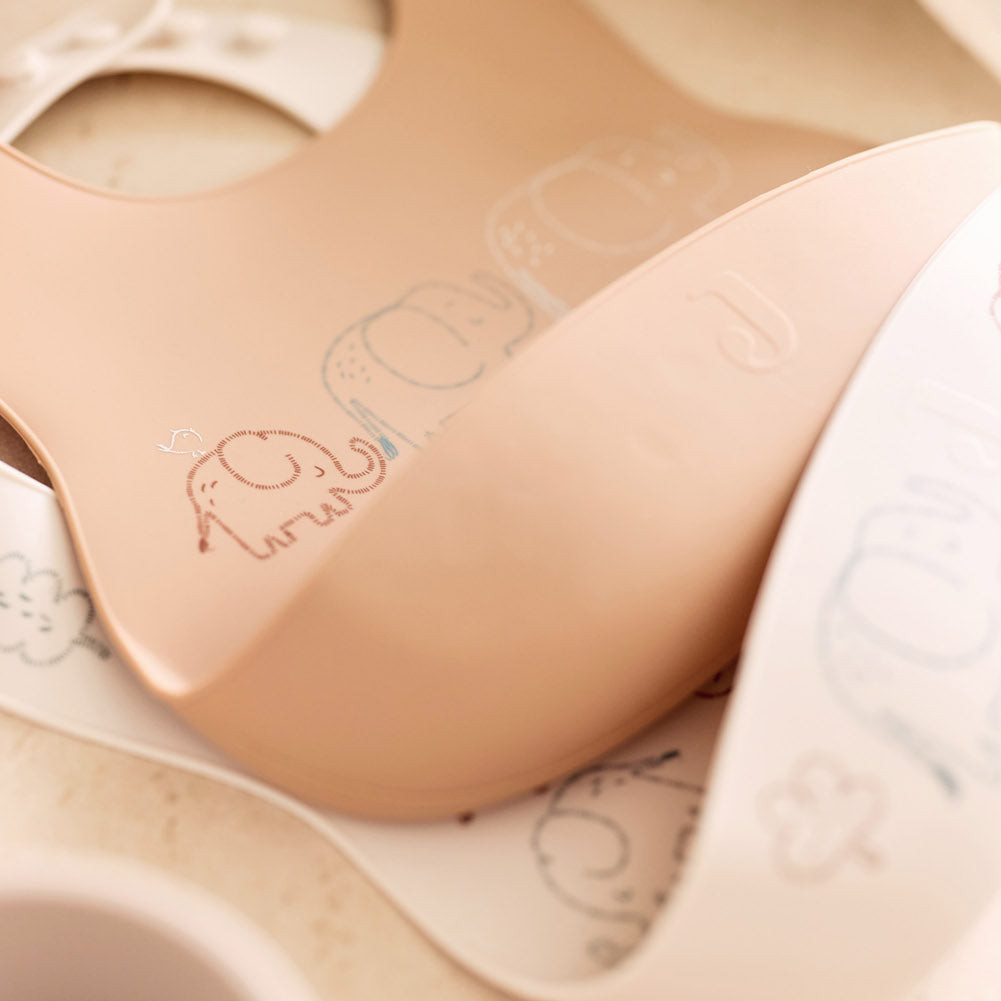 Silikon Lätzchen Elephant Tales 2er Pack 3