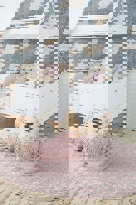 Teppich ABC Rund Nude 5