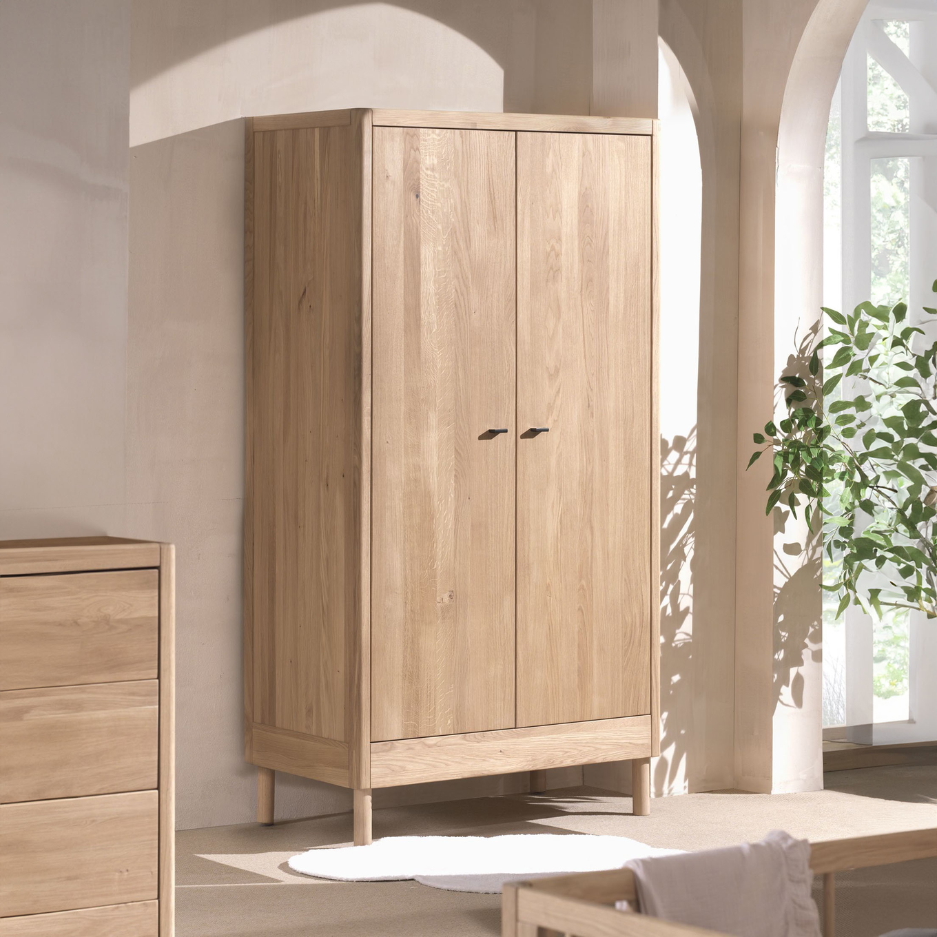 Kleiderschrank Forrest Holz 2