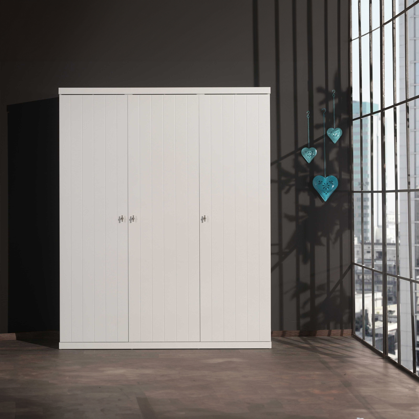 Kleiderschrank Robin 3-türig 3