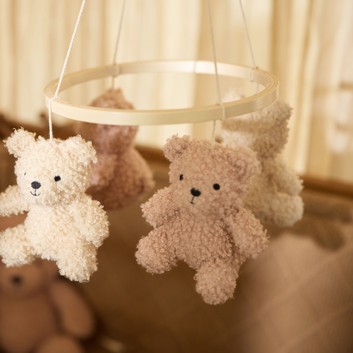 Babymobile Teddy Bär Rosa #2