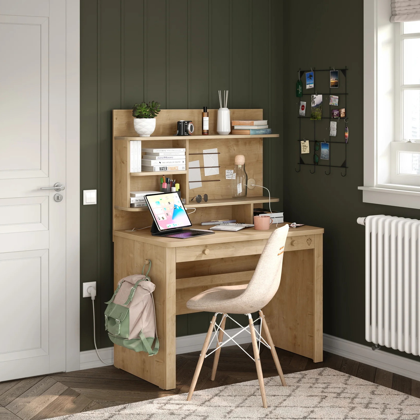 Schreibtischaufsatz Mocha Klein #2