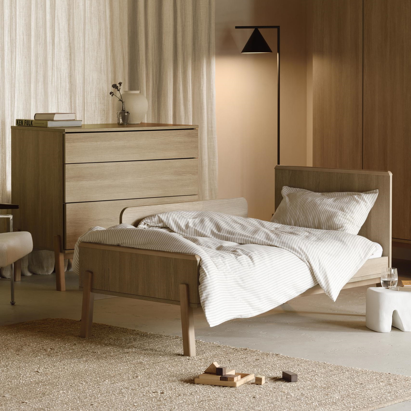 Rausfallschutz 90cm Honey Ash 2