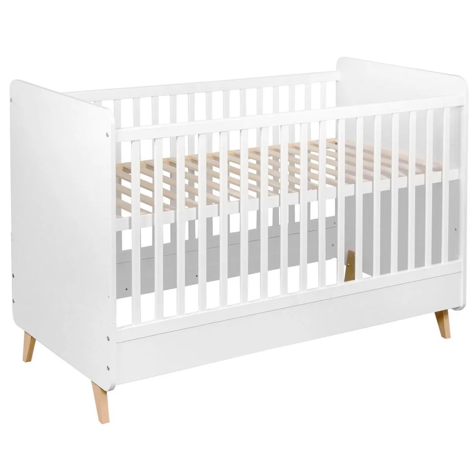 Babybett Loft Weiss 1