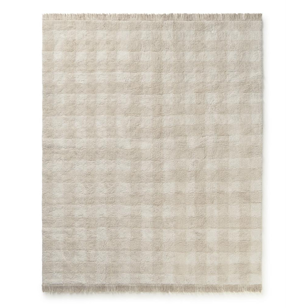 Teppich Vichy Ivory, 90 x 120 cm
