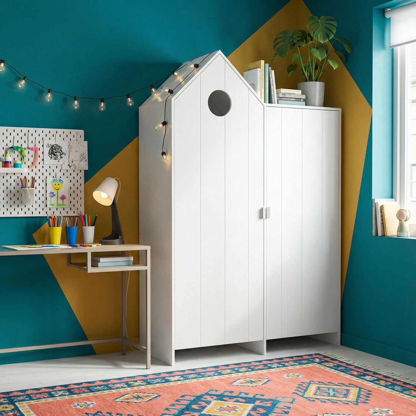 Regalschrank Casami Weiss 8