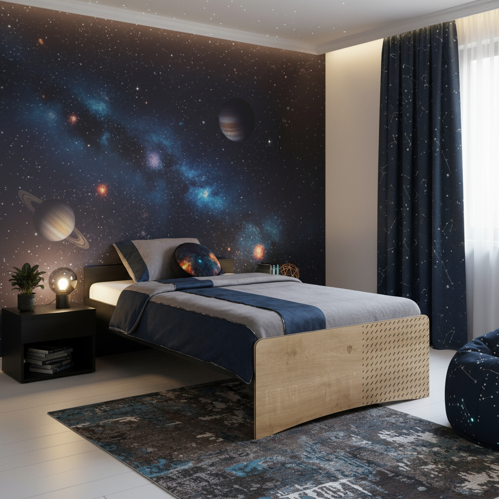 Bett Black ohne Kopfteil Standard, 120 x 200 cm 5