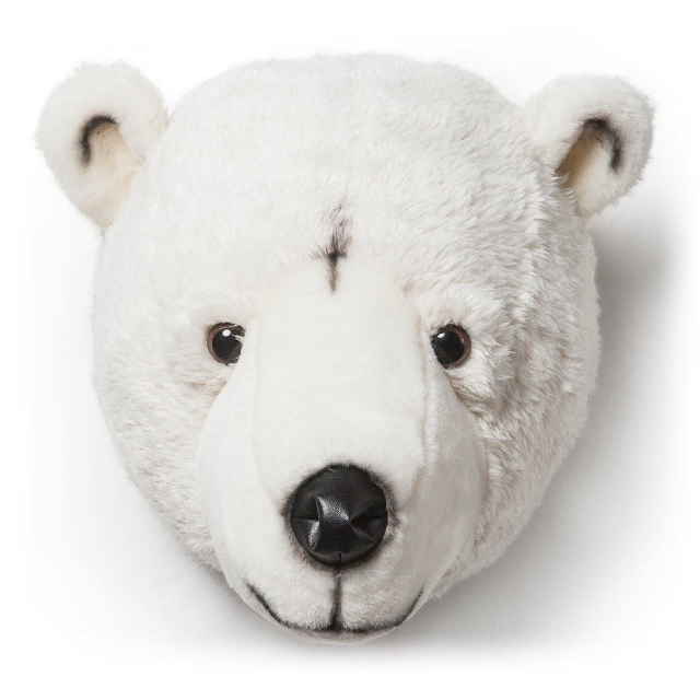 Tierkopf Eisbär Basile