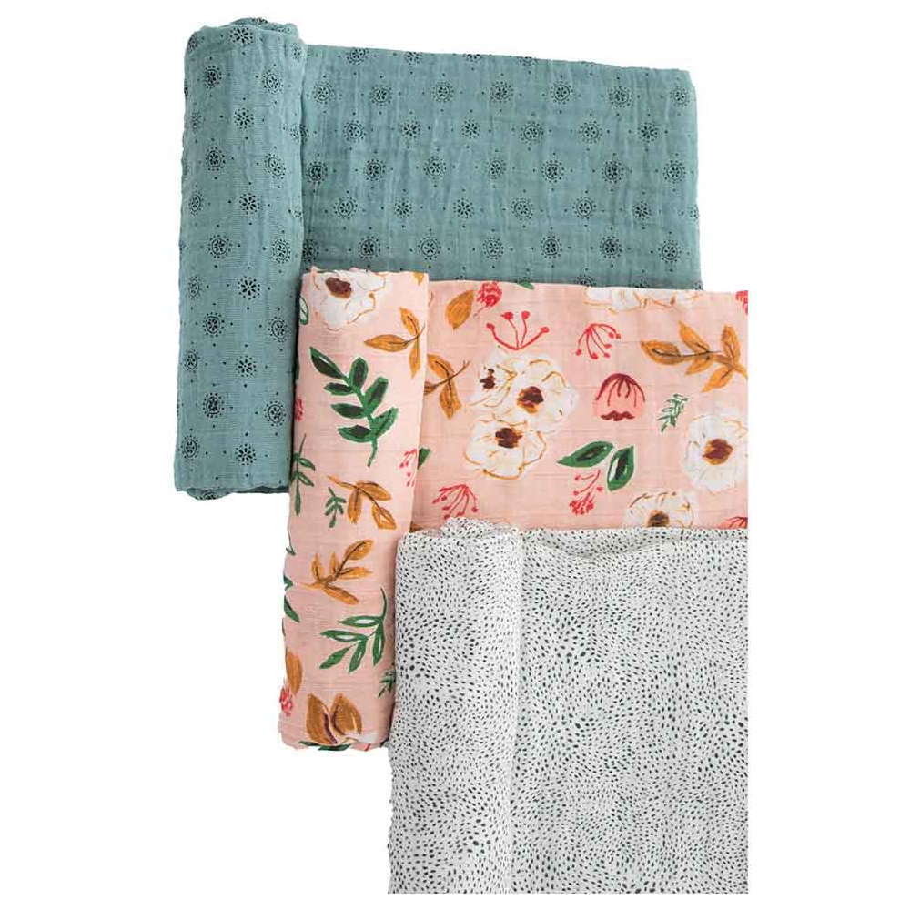 Pucktücher Vintage Floral 3er-Set 3