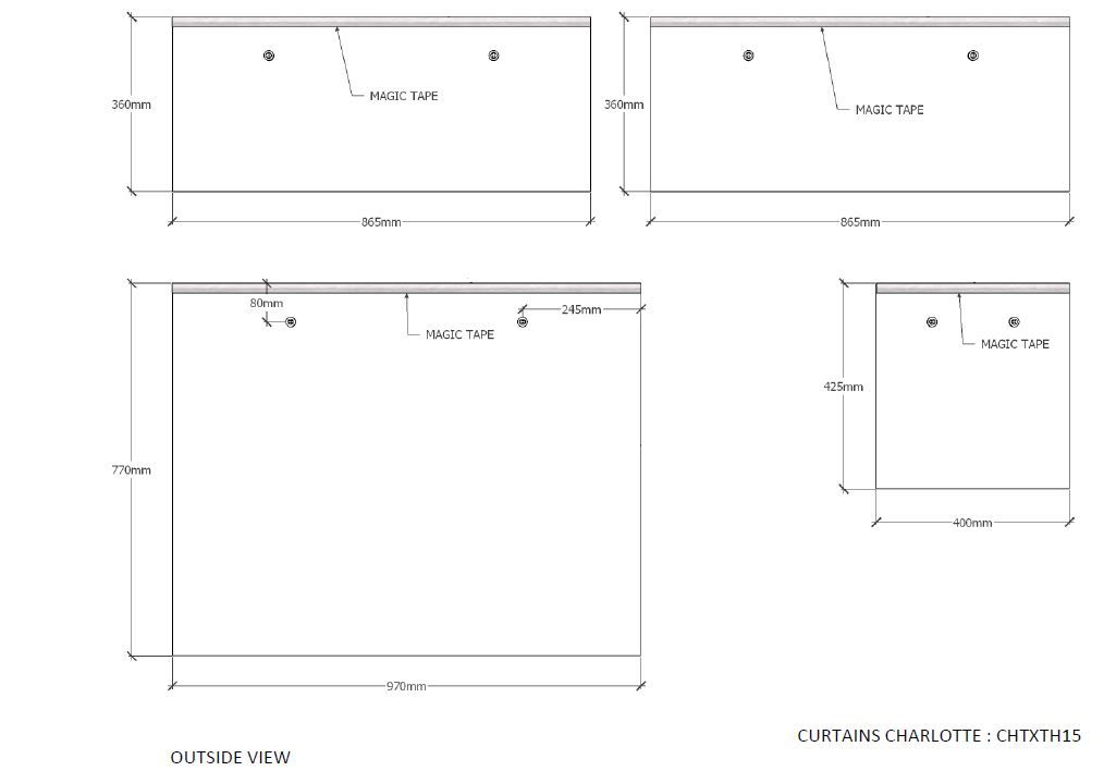 Vorhang-Set Charlotte 5