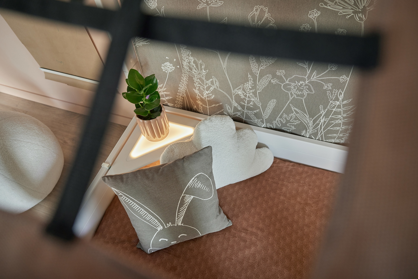 Stoffdach inkl. Girlande Happy Rabbit 4