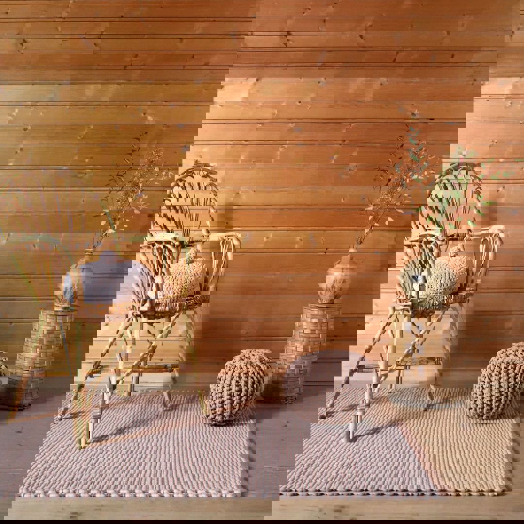 Teppich Bergen Nude 140 x 200 cm 2