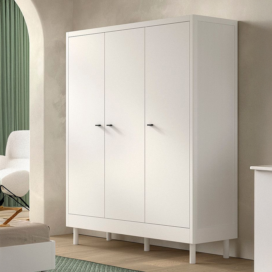 Kleiderschrank Forrest 3-türig Weiss 2