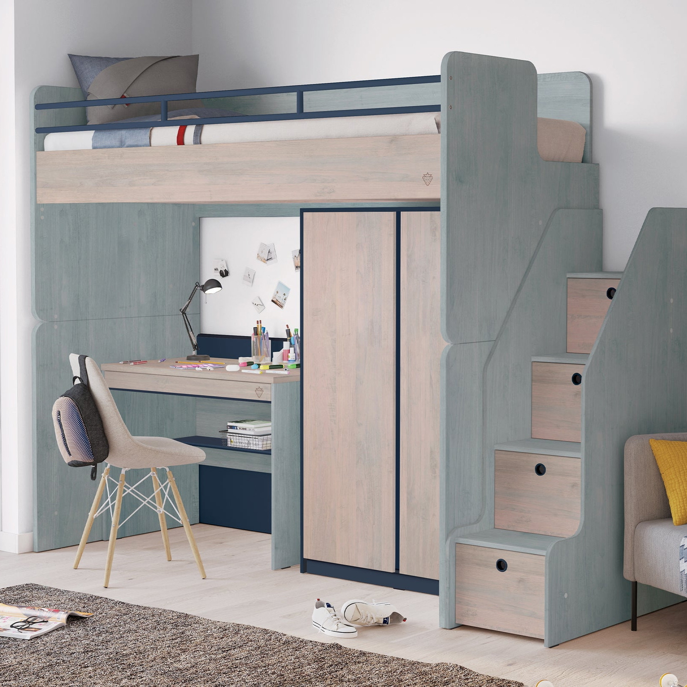 Erhöhung für Studio Trio Etagenbett 3