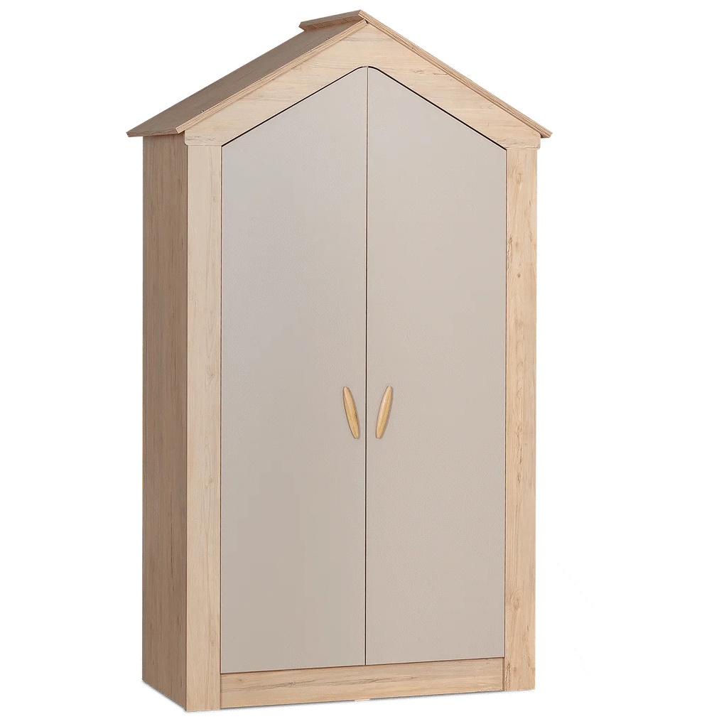Kleiderschrank My House Natur, 2-türig