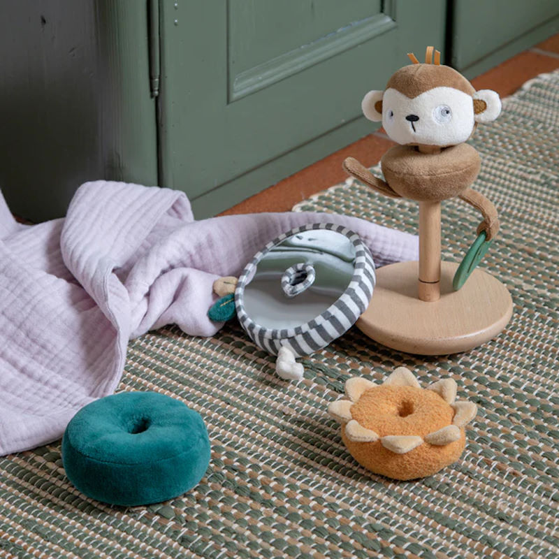 Stehaufmännchen / Stapel Maci der Affe 3