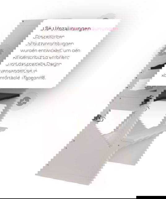 Lernturm Moka 5 in 1 Transformer Weiss 2022 4