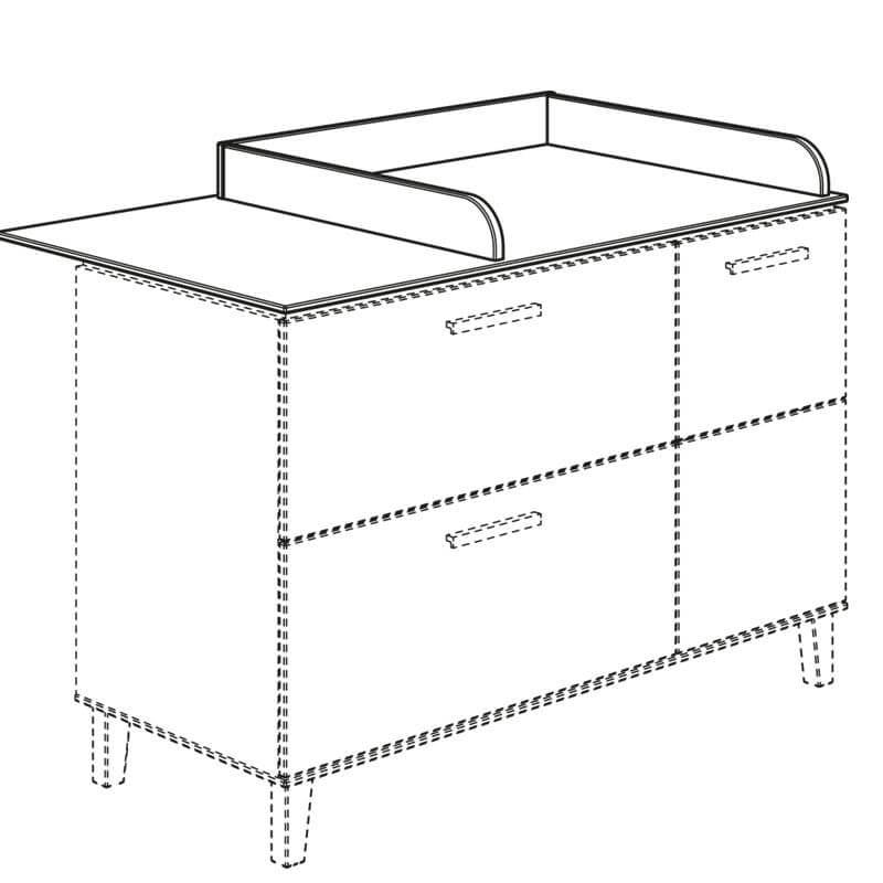 Wickelaufsatz Eliana Breit 4