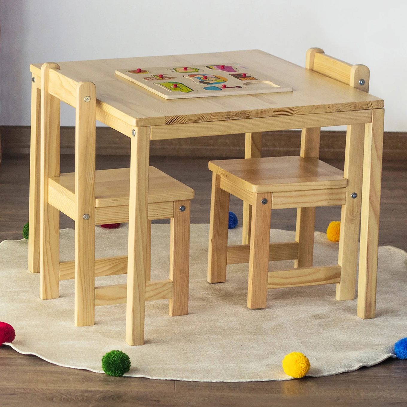 Kindertisch und Stuhl Set 2