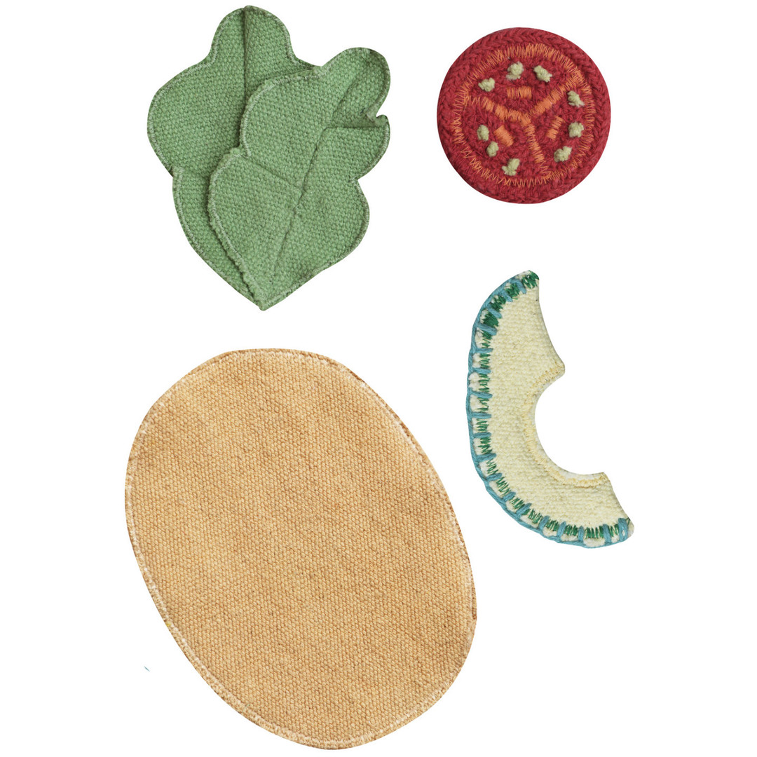 Stoffspielzeug Veggies Taco 1