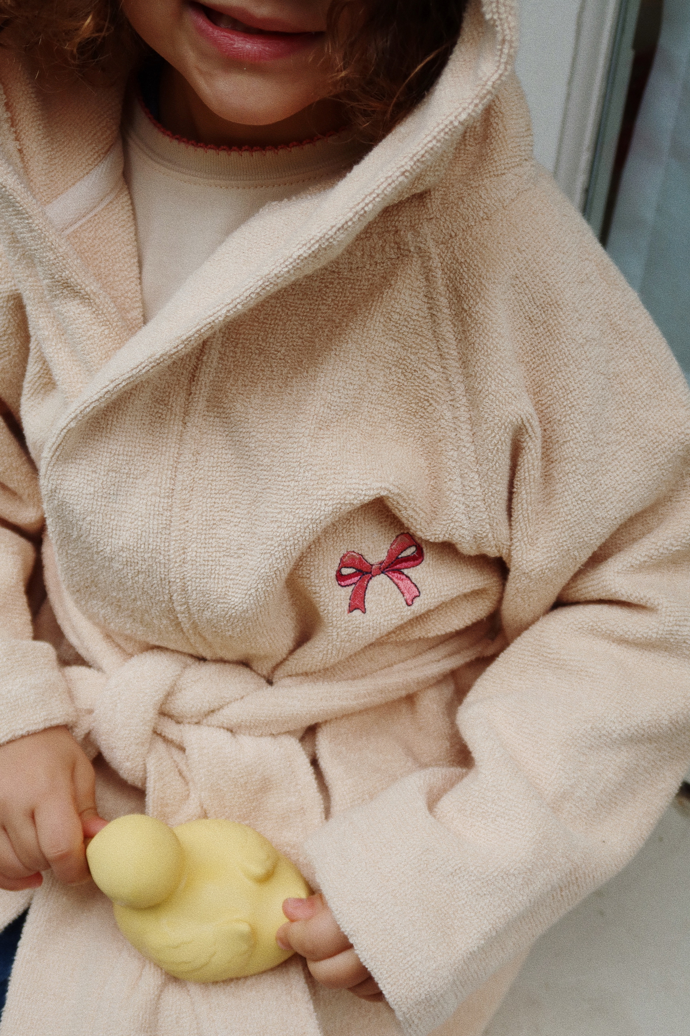 Frottee-Bademantel Brazilian Sand GOTS 5-8 Jahre 7