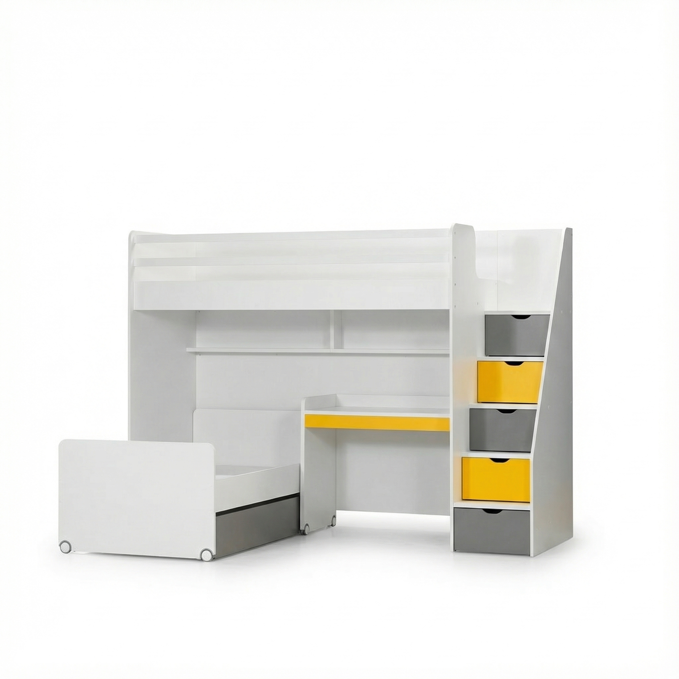 Hochbett Neo Set Gelb, Set 3