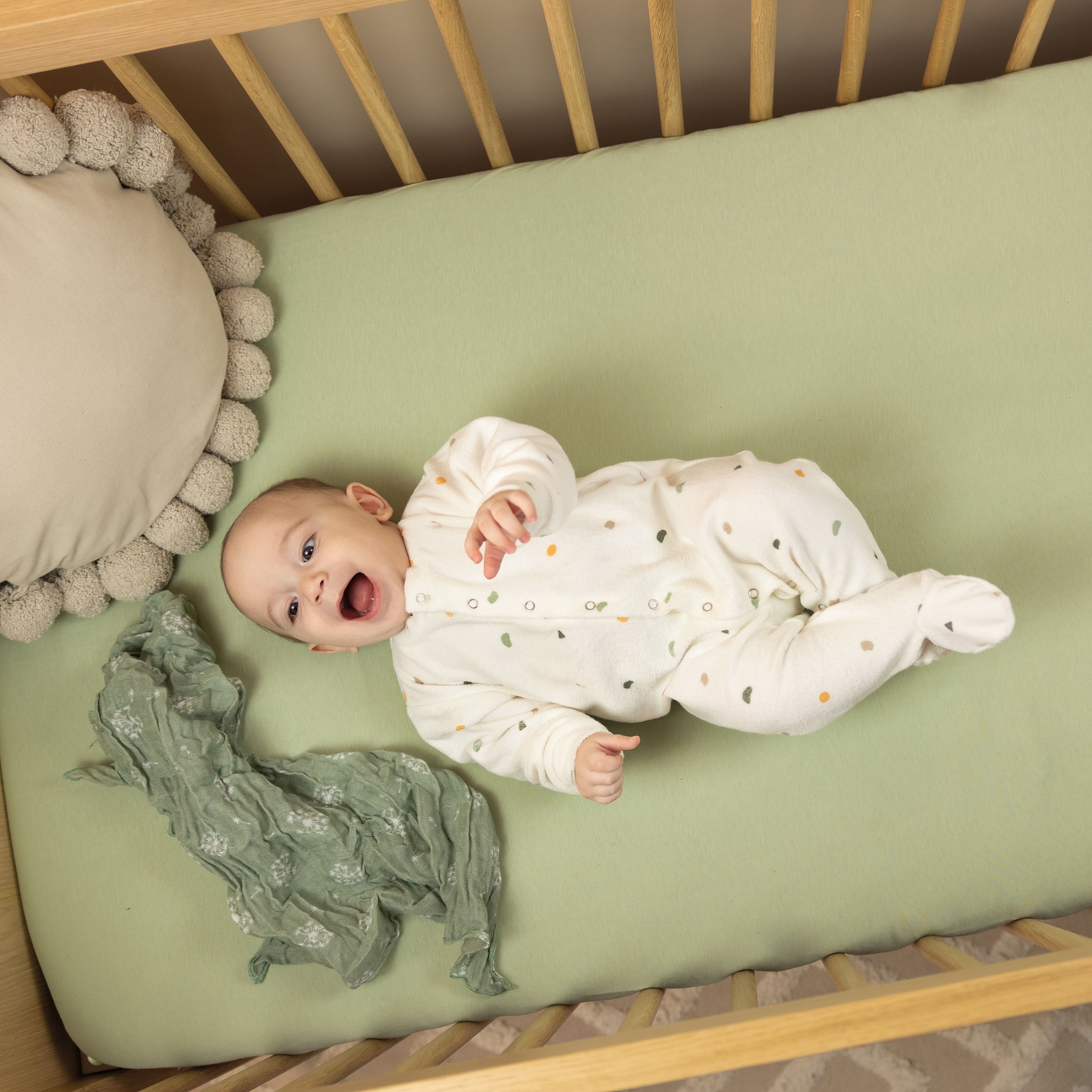 Gaze Spucktuch Jade #2