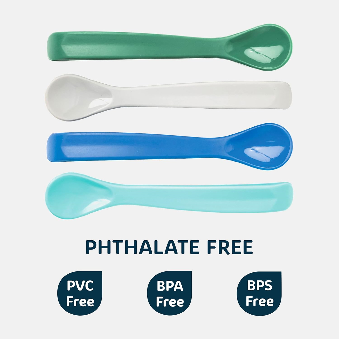 Silikonlöffel-Set Blau 3