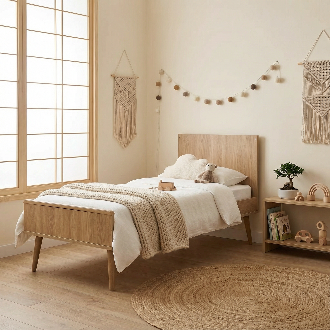 Babybett Flow Honey Ash 12