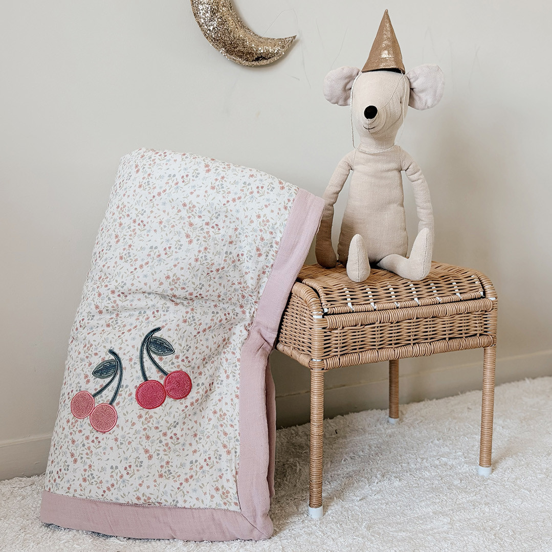 Babydecke Nova Cherry Print 4